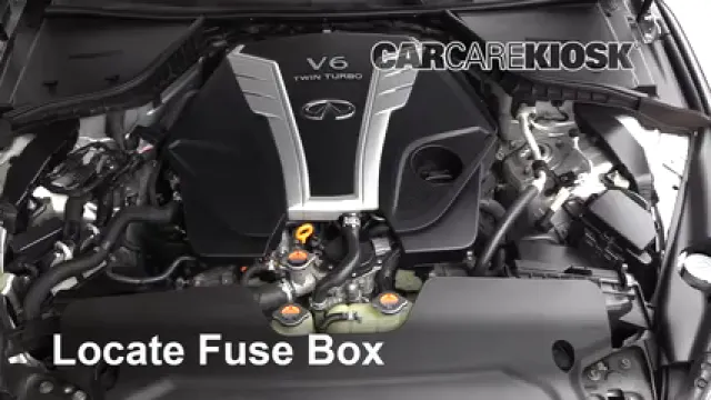 2017 Infiniti Q60 Premium 3.0L V6 Turbo Fusible (moteur) Contrôle